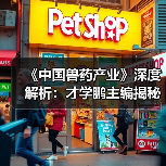 《中国兽药产业》深度解析：才学鹏主编揭秘行业全貌(图1)