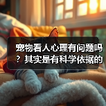 宠物看人心理有问题吗？其实是有科学依据的