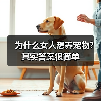 为什么女人想养宠物?其实答案很简单(图1) 为什么女人想养宠物?其实答案很简单(图1)