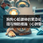 狗狗心脏骤停的紧急处理与预防措施(心肺复苏术是关键,狗主人需及时应对)(图2) 狗狗心脏骤停的紧急处理与预防措施(心肺复苏术是关键,狗主人需及时应对)(图2)