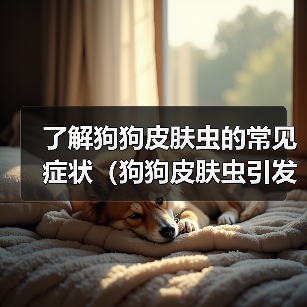 了解狗狗皮肤虫的常见症状(狗狗皮肤虫引发的身体变化及相关特征)(图2) 了解狗狗皮肤虫的常见症状(狗狗皮肤虫引发的身体变化及相关特征)(图2)