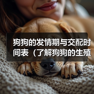 狗狗的发情期与交配时间表(了解狗狗的生殖行为及繁殖时间节点,为爱宠提供适当的关怀与管理)(图4) 狗狗的发情期与交配时间表(了解狗狗的生殖行为及繁殖时间节点,为爱宠提供适当的关怀与管理)(图4)