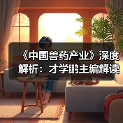《中国兽药产业》深度解析:才学鹏主编解读行业趋势(图2) 《中国兽药产业》深度解析:才学鹏主编解读行业趋势(图2)