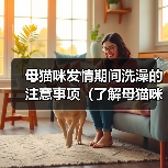 母猫咪发情期间洗澡的注意事项(了解母猫咪发情期间洗澡的最佳时机和注意事项)(图3) 母猫咪发情期间洗澡的注意事项(了解母猫咪发情期间洗澡的最佳时机和注意事项)(图3)
