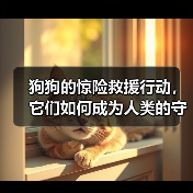 狗狗的惊险救援行动，它们如何成为人类的守护者？