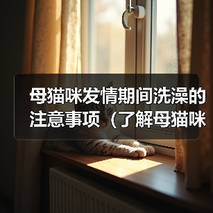 母猫咪发情期间洗澡的注意事项(了解母猫咪发情期间洗澡的最佳时机和注意事项)(图4) 母猫咪发情期间洗澡的注意事项(了解母猫咪发情期间洗澡的最佳时机和注意事项)(图4)