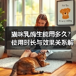 猫咪乳酶生能用多久？使用时长与效果关系解析