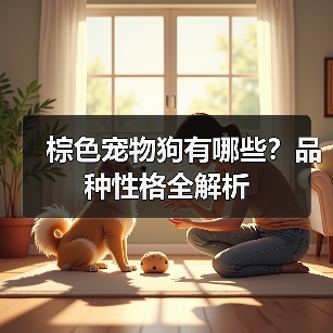 棕色宠物狗有哪些?品种性格全解析(图4) 棕色宠物狗有哪些?品种性格全解析(图4)