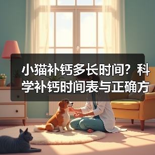 小猫补钙多长时间？科学补钙时间表与正确方法