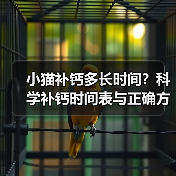 小猫补钙多长时间？科学补钙时间表与正确方法(图3)