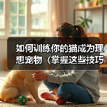 如何训练你的猫成为理想宠物（掌握这些技巧，让你的猫表现出色）(图4)