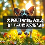 犬跳蚤叮咬性皮炎怎么治?FAD病例分析与综合治疗方案(图2) 犬跳蚤叮咬性皮炎怎么治?FAD病例分析与综合治疗方案(图2)