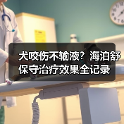 犬咬伤不输液?海泊舒保守治疗效果全记录(图1) 犬咬伤不输液?海泊舒保守治疗效果全记录(图1)