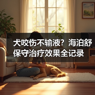 犬咬伤不输液?海泊舒保守治疗效果全记录(图4) 犬咬伤不输液?海泊舒保守治疗效果全记录(图4)