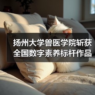 扬州大学兽医学院斩获全国数字素养标杆作品,创新实践引关注(图1) 扬州大学兽医学院斩获全国数字素养标杆作品,创新实践引关注(图1)
