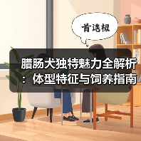 腊肠犬独特魅力全解析：体型特征与饲养指南