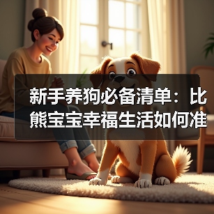 新手养狗必备清单：比熊宝宝幸福生活如何准备？(图4)