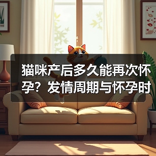 猫咪产后多久能再次怀孕？发情周期与怀孕时间全解析