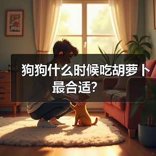 狗狗什么时候吃胡萝卜最合适?(图3) 狗狗什么时候吃胡萝卜最合适?(图3)