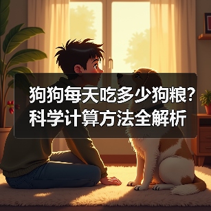 狗狗每天吃多少狗粮?科学计算方法全解析(图1) 狗狗每天吃多少狗粮?科学计算方法全解析(图1)