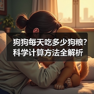 狗狗每天吃多少狗粮?科学计算方法全解析(图4) 狗狗每天吃多少狗粮?科学计算方法全解析(图4)