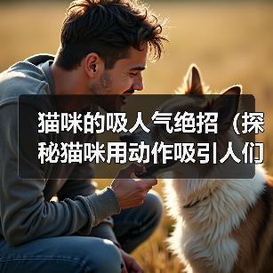 猫咪的吸人气绝招（探秘猫咪用动作吸引人们的注意力，解析“卖萌”背后的科学原理）(图1)