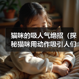 猫咪的吸人气绝招（探秘猫咪用动作吸引人们的注意力，解析“卖萌”背后的科学原理）(图3)
