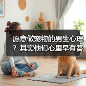 愿意做宠物的男生心理?其实他们心里早有答案(图4) 愿意做宠物的男生心理?其实他们心里早有答案(图4)
