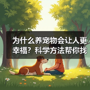 为什么养宠物会让人更幸福？科学方法帮你找到答案(图3)