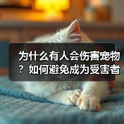 为什么有人会伤害宠物？如何避免成为受害者(图1)