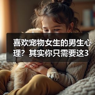 喜欢宠物女生的男生心理?其实你只需要这3步(图1) 喜欢宠物女生的男生心理?其实你只需要这3步(图1)