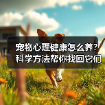 宠物心理健康怎么养?科学方法帮你找回它们的快乐(图2) 宠物心理健康怎么养?科学方法帮你找回它们的快乐(图2)