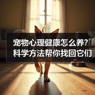 宠物心理健康怎么养?科学方法帮你找回它们的快乐(图3) 宠物心理健康怎么养?科学方法帮你找回它们的快乐(图3)