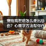 宠物离世后怎么走出悲伤？心理学方法帮你疗愈