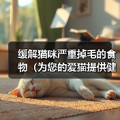 缓解猫咪严重掉毛的食物(为您的爱猫提供健康食物,减轻掉毛问题)(图4) 缓解猫咪严重掉毛的食物(为您的爱猫提供健康食物,减轻掉毛问题)(图4)