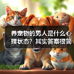 养宠物的男人是什么心理状态?其实答案很简单(图1) 养宠物的男人是什么心理状态?其实答案很简单(图1)