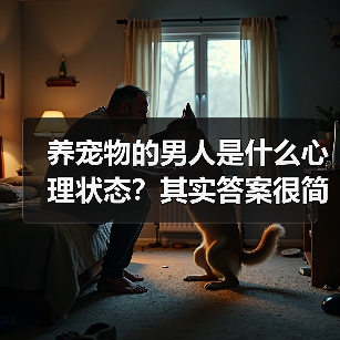 养宠物的男人是什么心理状态?其实答案很简单(图4) 养宠物的男人是什么心理状态?其实答案很简单(图4)