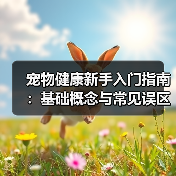 宠物健康新手入门指南:基础概念与常见误区解决方案(图2) 宠物健康新手入门指南:基础概念与常见误区解决方案(图2)