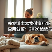 养宠博士宠物健康行业应用分析：2026趋势与实用方法