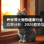 养宠博士宠物健康行业应用分析:2026趋势与实用方法(图2) 养宠博士宠物健康行业应用分析:2026趋势与实用方法(图2)
