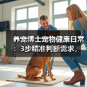 养宠博士宠物健康日常:3步精准判断需求,避坑方案全攻略(图3) 养宠博士宠物健康日常:3步精准判断需求,避坑方案全攻略(图3)