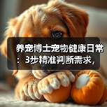 养宠博士宠物健康日常:3步精准判断需求,避坑方案全攻略(图4) 养宠博士宠物健康日常:3步精准判断需求,避坑方案全攻略(图4)