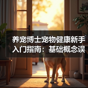养宠博士宠物健康新手入门指南:基础概念误区与解决方案(图1) 养宠博士宠物健康新手入门指南:基础概念误区与解决方案(图1)
