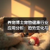 养宠博士宠物健康行业应用分析:趋势变化与实用方法(图1) 养宠博士宠物健康行业应用分析:趋势变化与实用方法(图1)