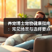 养宠博士宠物健康指南:常见场景与选择要点2026(图1) 养宠博士宠物健康指南:常见场景与选择要点2026(图1)