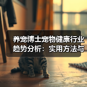 养宠博士宠物健康行业趋势分析:实用方法与服务建议2026(图1) 养宠博士宠物健康行业趋势分析:实用方法与服务建议2026(图1)