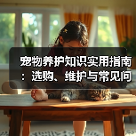 宠物养护知识实用指南:选购、维护与常见问题解析2026(图2) 宠物养护知识实用指南:选购、维护与常见问题解析2026(图2)