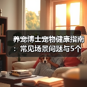 养宠博士宠物健康指南：常见场景问题与5个实用方法