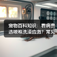 宠物百科知识:看病贵选粮难洗澡应激?常见场景选择要点与注意事项(图1) 宠物百科知识:看病贵选粮难洗澡应激?常见场景选择要点与注意事项(图1)