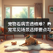宠物看病贵选粮难?养宠常见场景选择要点与注意事项(图2) 宠物看病贵选粮难?养宠常见场景选择要点与注意事项(图2)